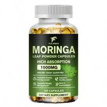 Fulimiks 1000mg Moringa Capsules, Anti-Aging, Supports Joint, Bone And Skin Health, Maintains Vitality, Boosts Energy, Promotes Metabolism - 1 chai - Xem 8