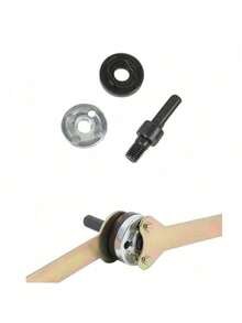 Electric Drill Adapter Plate, Electric Drill Accessories, Handheld Electric Drill To Angle Grinder Connecting Rod, Electric Drill Adapter Converter Cutting Angle Grinder Accessory Set - Black - View 7