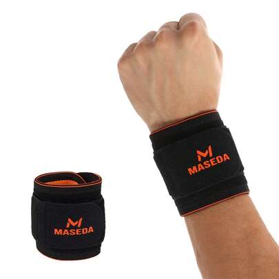1pc Adjustable Wrist Brace, Wrist Joint Support Sleeve, Suitable For Basketball, Badminton, Weightlifting, Gym And Daily Life!