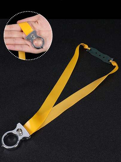 1 set jaktutrustning för utomhusbruk, fingerlös minislangbella, slangbella i legeringsmaterial med snabbklämma utan ram, kompakt och bärbar fickslangbella. Inkluderar reservgummiband och målkulor, lämplig för utomhusjakt, skytteövningar, trädgårdsfester, kan ges som present till familj, vänner och barn