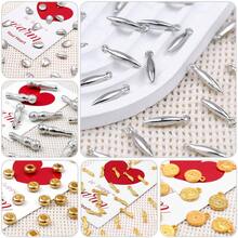 10/15/20/50/100/150/200颗什锦形状镀层CCB珠子吊坠，珠宝制作DIY项链手链耳环配件，隔珠，手工串珠用品，手机挂饰