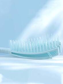 1pc Volumizing Hollow Hair Comb, Women Long Hair Scalp Massage Comb, Conch Massage Styling Hair Brush - Multicolor - View 3