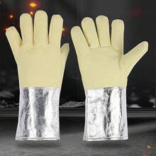CYPN1 Par de Guantes de Aislamiento Térmico Resistentes a Altas Temperaturas Papel de Aluminio Resistente Al Calor para Soldadura Industrial y Extinción de IncendiosFashion - 224378428 - Ver 8