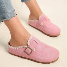 New Autumn Large Size Women's Shoes Soft Sole Single Shoes Versatile Flat Lace-Up Casual Sneaker Szapatos De Mujer Elegante - 粉色 - 查看 2