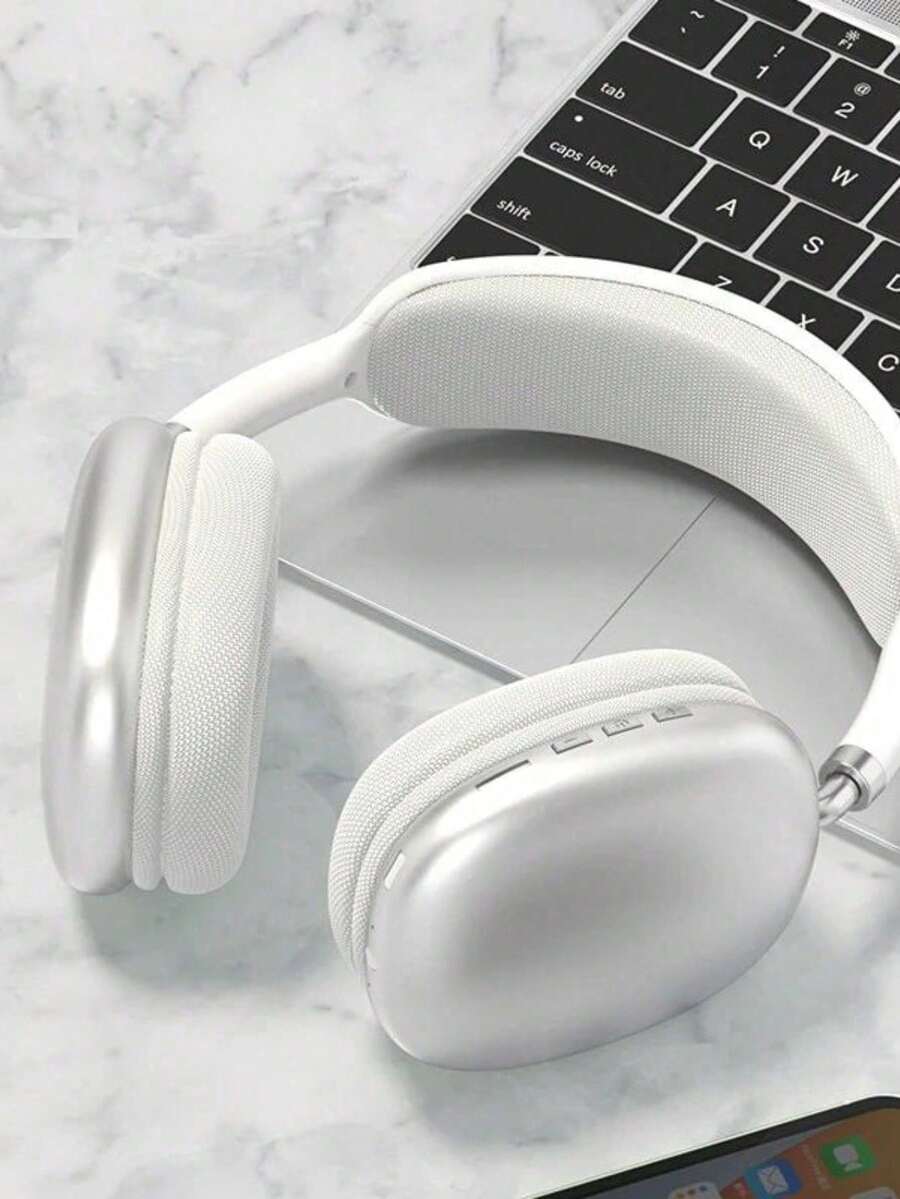 P9 - Bluetooth 5.3 Sports Headphones, IPX5 Waterproof - 40 Hours Of Playtime, Fast Charging Cable, Touch Controls, Ergonomic Drop-Proof Design (Available In Vibrant Colors) - ANATEL Certified - 白色 - 查看 1
