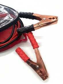 CABLES PARA BATERIA  TUNIX - Rojo - Ver 2