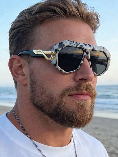 1 Pair Colorful Fashion Fashion Glasses, Suitable For Daily Life, Outings, Parties, Travels, All Seasons