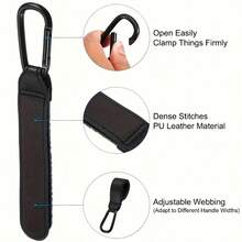 Multi-Functional Hanging Hook - Non-Slip Design, Suitable For Strollers, Diaper Bags, Shopping Bags - Ideal Choice For Moms, Travel Essential, Great Gift - Essential For Storage, Travel Companion, Compact Design, Sturdy Structure, Multi-Purpose Hook, Busy Moms' Must-Have, Handbag Hanger, Handbag Holder - Multicolor - View 5