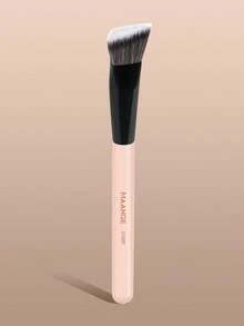 MAANGE 1pc Triangle Brush, Protable Smudge Cosmetic Brush Makeup Brush With Foundation Brush Blush Brush Loose Powder Brush Contour Brush Highlighter Brush Makeup Tools Gift For Women & Girl Travel Makeup Brush ﻿ ﻿ - Multicolor - View 2