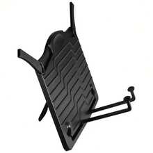 1/2个便携式可折叠乐谱架 - 轻巧ABS桌面乐谱架，黑色钢琴桌乐谱架，适用于书籍、阅读、平板电脑和智能手机 - 迷你黑色乐谱架，桌面配件，学生用品，方便旅行和收纳，解放双手，易于携带，适用于音乐配件、钢琴配件、音乐教室、乐队、演出、合唱团、办公桌配件、手机支架、平板电脑支架 - 彩色 - 查看 7