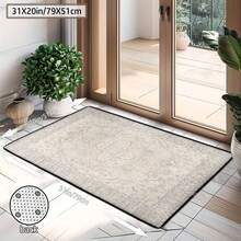 1Pc Large Modern Area Rugs For Living Room, Soft  Boho Washable Indoor Carpet, Low Pile Lightweight Large Print For Bedroom, Dining Room, Playroom, Office, Pink, Low Pile Carpet - 樣式 2 - 查看 12