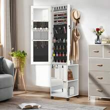 Jewelry Cabinet - White - View 4