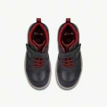 Clarks Rex Park Kid - 藍色 - 查看 4