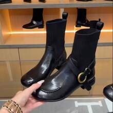 Women Ankle Boots & Booties - Black Single - View 4