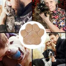 Fdit Marcador de Tumba de Perro con Letras DIY, Marcador de Piedra Conmemorativo para Mascotas DIY Personalizado, Suministros para Mascotas, Piedra de Jardín Conmemorativa para (Amarillo) - por defecto - Ver 5