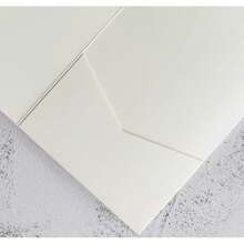 25pcs Tri-Fold Pocket Wedding Invitation Envelopes, Minimalist Invitation Envelopes Suitable For Engagement, 15th Birthday, Christening And Other Occasions, DIY Invitations, 5*7 Inch Invitations, Pocket Invitations, Customized Invitations, Christmas Cards - Ivory - View 9