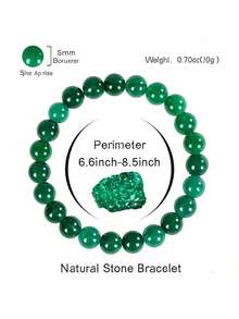 8mm Sunstone Beaded Bracelet, Handmade Jewelry, Wholesale Quartz, Tiger Eye, Agate Crystal Bracelets - Bracelet - View 30