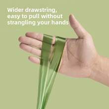 Drawstring Garbage Bags Extra Strong Large Capacity For Kitchen And Household - 6 - View 7