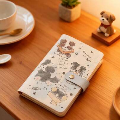 2026 Nowy portfel oszczędnościowy o dużej pojemności, książka do przechowywania paragonów depozytowych, wielofunkcyjna książka do przechowywania rachunków oszczędnościowych i kart bankowych