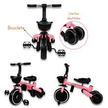 Triciclo Noni PRIME 4 en 1 IS-3041e - Rosa - Ver 7