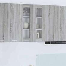 vidaXL Armadio sospeso Grigio Sonoma 60 x 31 x 80 cm Bois d'ingénierie - Grigio - Visualizzare 1