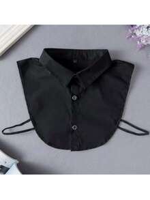 4pcs/Set Men's Detachable Fake Collar, Fashion Shirt Collar, Fake Collar, Half Fake Collar, Versatile And Easy To Wear, Ideal Gift For Friends, Family, Colleagues - Size M - View 5