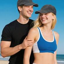 1 Happy Valentine's Day Bow| Funny Cool Graphic Baseball Cap| Casual Lightweight Geometric Pattern Knit Fabric, Machine Washable - 沙/ - 查看 9