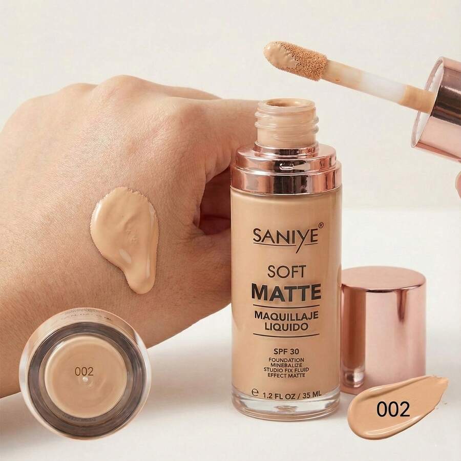 Base Líquida Soft Matte SANIYE SPF 30 - Light Medium - Ver 1