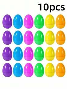 50个可填充复活节彩蛋，混合颜色复活节彩蛋，复活节派对礼物，复活节惊喜彩蛋，复活节装饰品，复活节DIY手工彩蛋，复活节彩蛋，复活节礼盒，复活节糖果盒，复活节零食填充物，复活节寻蛋游戏，复活节派对用品，复活节餐桌装饰，复活节房间装饰，复活节家居装饰，派对礼物 - 彩色 - 查看 13