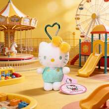 4英寸经典立式钥匙扣，可爱卡通人物钥匙圈，萌系动漫配饰，可挂在包包上，装饰车钥匙，收藏品，送给女孩、青少年、成人的完美生日/节日礼物 - 綠色 - 查看 1