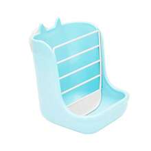 兔子干草喂食器架 2 合 1 喂食碗 双兔饲料架 草料 适用于小型动物用品 龙猫 豚鼠 仓鼠 - 彩色 - 查看 15