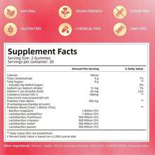 Women's Probiotic Gummies – Feminine Balance & Vaginal Flora Support | With Cranberry, Vitamin C & 100 Billion CFU Probiotic Blend | PH & Digestive Wellness | 60 Vegan Gummies | Non-GMO & Gluten-Free - 3PC - 查看 3