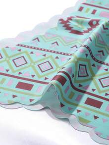 7 قطع/عبوة - سراويل داخلية مثلثة خالية من الغرز بطبعات زهرية وألوان سادة مريحة وجذابة للنساء - متعدد الألوان - مشاهدة 5