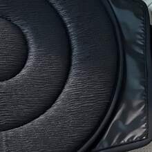Cojín giratorio para asiento de coche a 360° | Diseño ergonómico que mejora la comodidad y la movilidad, entrada/salida conveniente, alivia la presión, rotación suave dentro del coche, adecuado para el trayecto diario y la conducción a larga distancia, tejido de punto, fibra de poliéster - cojín de asiento móvil - Ver 8