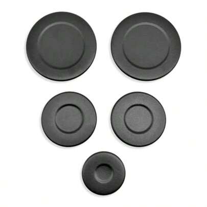 W10832694 Gas Stove Burner Caps Fit For  Stove Burner  Replace W10597133 AP5988633 PS11727796 4363154 5 Pcs