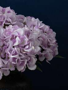 1朵淡紫色仿真绣球花 - 逼真丝绸材质，高品质人造花，适用于DIY婚礼花束/派对/婚礼、家居客厅/厨房/花园、酒店/办公室、春夏家居/花园派对装饰、DIY拱形花环装饰、送给妈妈的礼物、送给闺蜜的礼物、生日礼物、春季装饰、妈妈礼物、闺蜜礼物、生日礼物、新娘花束、仿真花、仿真植物、家居装饰、婚礼装饰、婚礼配饰、送给女性的礼物 - 淡紫色 - 查看 10