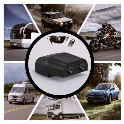 鹿警示哨装置 - 有效的动物警示系统，适用于驾驶 - 通用型，适用于汽车、车辆及车内环境 - 耐用且易于安装的安全产品