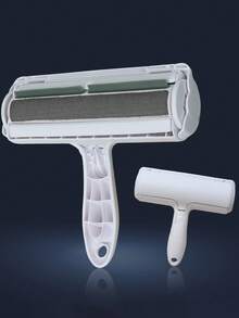 1 con lăn loại bỏ lông thú cưng tái sử dụng, con lăn loại bỏ lông thú cưng nhanh chóng hai chiều - Dễ dàng loại bỏ lông, tự làm sạch, có thể tái sử dụng, nhẹ nhàng với bề mặt - Con lăn loại bỏ bụi bẩn được nâng cấp, thích hợp để loại bỏ lông mèo/chó khỏi ghế sofa, đồ nội thất, thảm, ghế xe hơi. - Nhiều màu - Xem 4