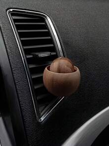 手工汽车空气清新剂扩散器 - 天然黑胡桃木香氛扩散器，设计优雅，无香精，适用于汽车内饰、家居、办公室，无需电池，汽车空气清新剂扩散器，办公室香氛，装饰性扩散器