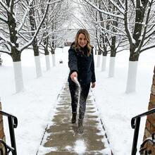 1 件装 550 克/1.21 磅速效融冰剂，有效融化 0°C 至 -10°C 的积雪，使用方便，见效快 - 白色 - 查看 6