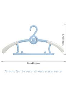 16pcs Adjustable Baby Clothes Hangers, Space-Saving Baby Clothes Drying Rack, Nursery Wardrobe Storage Organizer, Essential For Newborns - Coat Hanger - View 2
