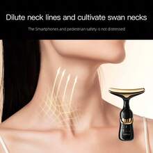 3 In 1 Facial Lifting Device Neck Facial Eye Massage Face Slimmer EMS Beauty Skin Tightening Wrinkle Anti Face Massager - 彩色 - 查看 7