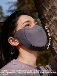 Windproof, Warm, Breathable Face Mask With Partition Layer, Suitable For Outdoor Activities Like Cycling And Hiking In Winter, Unisex Adult - Multicolor - View 6