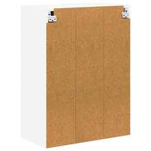vidaXL Armoire de cuisine Blanc 60 x 31 x 80 cm Bois d'ingénierie - Blanc - Voir 8