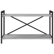 vidaXL Étagère Sonoma gris 40 x 30 x 85 cm Madera de ingeniería - Gris - Ver 5