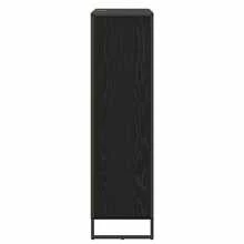 vidaXL Bibliothèque Chêne noir 99,5 x 30 x 108,5 cm Bois d'ingénierie - Noir - Voir 6