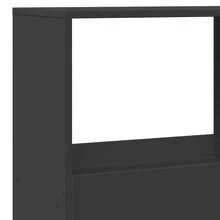 Bibliothèque vidaXL noire 100x33x155,5 cm, fabrication en bois - Noir - Voir 7