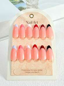 Press On False Nails - Multicolor - View 7