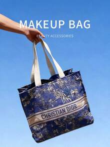 Dior 迪奥高级定制手提包 - 多功能托特包和化妆包套装，奢华圣诞及节日礼物 - 藍色 - 查看 6