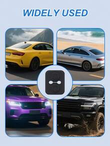 Silicone Car Door Lock Cover – Triple-Layer Shock Absorption Pad, Noise Reduction & Dustproof Protection For Door Latch, Anti-Rust Guard With Soft Silicone, Easy Install For All Vehicles,Door Shock-Absorbing Buffer Sleeve, Door Lock Tongue Protective Sleeve - Door Lock Protective Cover - View 10